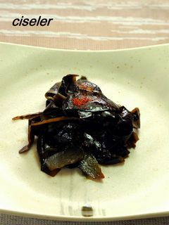 茄子の皮のキンピラ-レシピのメイン写真