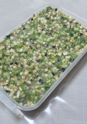 夏野菜たっぷり、山形のだし-レシピのメイン写真
