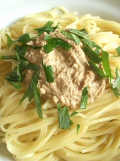 和風。ツナマヨパスタ-レシピのメイン写真