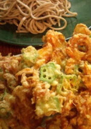 オクラの香りかき揚げ-レシピのメイン写真