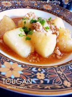 冬瓜のそぼろ煮-レシピのメイン写真