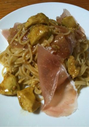 アボカドと生ハムの和風冷製パスタ-レシピのメイン写真