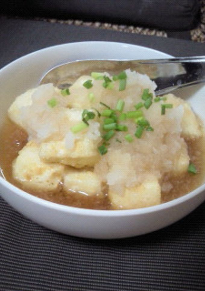 するっとイケちゃう《揚げ出し豆腐》-レシピのメイン写真