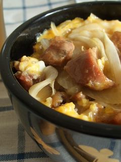 やきとり缶詰で親子丼-レシピのメイン写真