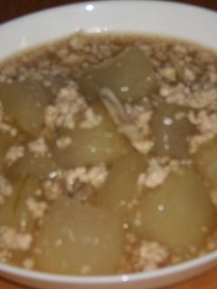 簡単♪ 冬瓜とミンチの煮物-レシピのメイン写真