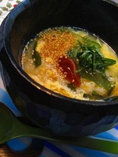 食欲のない朝に、味噌雑炊!-レシピのメイン写真
