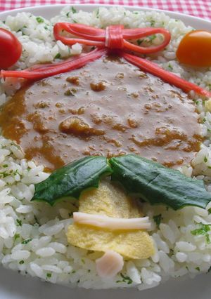 デコカレー♪クリスマスリース-レシピのメイン写真
