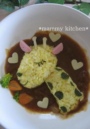 きりんさんのデコカレー-レシピのメイン写真