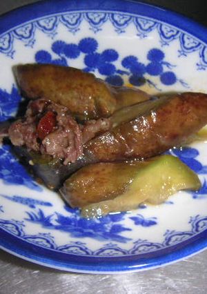 茄子のさっぱりちょい辛味噌煮-レシピのメイン写真