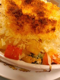 豆腐の和風野菜グラタン風-レシピのメイン写真