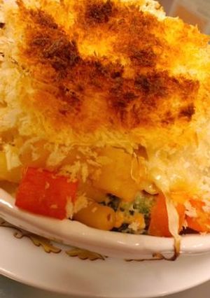 豆腐の和風野菜グラタン風-レシピのメイン写真