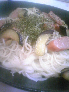 そうめんに飽きたら〜ペペロンソーメン〜-レシピのメイン写真