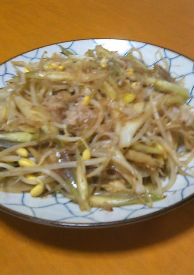 夏の田舎料理☆みょうがともやしの炒め物-レシピのメイン写真