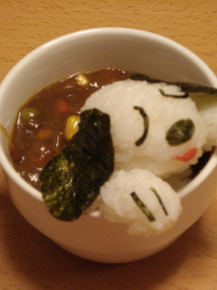 “くつろぐいぬ”のカレー-レシピのメイン写真