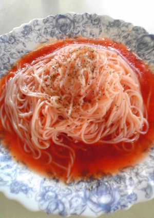 野菜ジュースでサラダそうめん-レシピのメイン写真