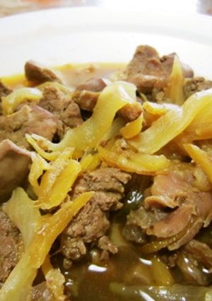 母の味★鶏レバーの煮物♪-レシピのメイン写真