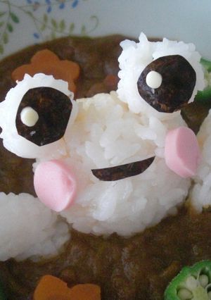 かえるちゃんカレー♪-レシピのメイン写真