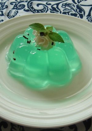 アガーでミントゼリー-レシピのメイン写真