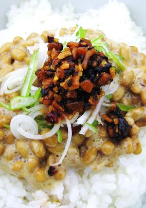 【食べるラー油『納豆飯』】の作り方-レシピのメイン写真