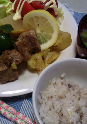 豚のピリ辛さっぱりレモン煮-レシピのメイン写真