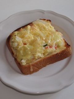 ポテトサラダトースト-レシピのメイン写真