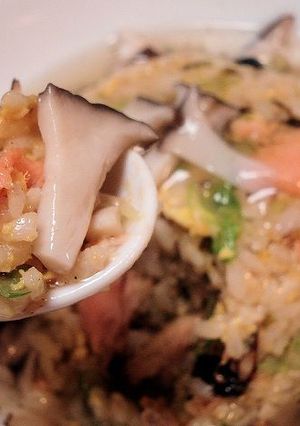あんかけマツタケチャーハン-レシピのメイン写真