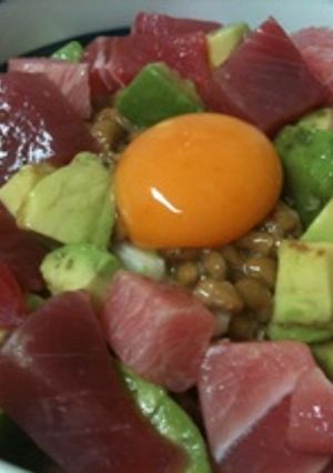 アボカド&マグロ丼 栄養満点♪-レシピのメイン写真