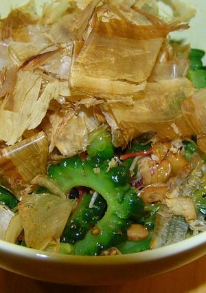 ゴーヤと納豆の食べるラー油あえ☀-レシピのメイン写真