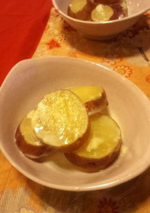 さつまいもの豆乳煮-レシピのメイン写真