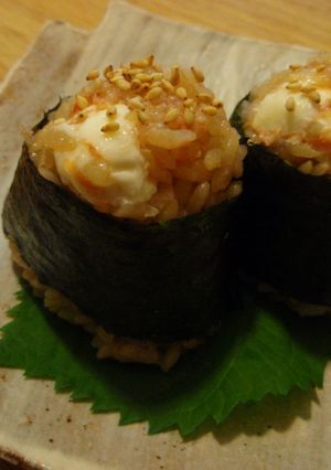 クリームチーズとおかかのおにぎり。-レシピのメイン写真