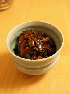 ご飯のお供に!!佃煮風のピリ辛ゴーヤ。-レシピのメイン写真