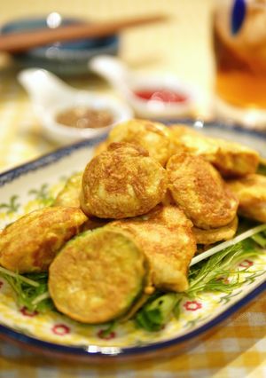 簡単♪ささみとズッキーニのカレーピカタ☆-レシピのメイン写真