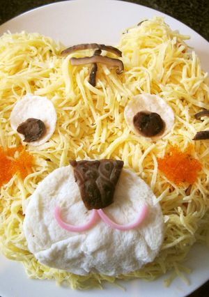 虎さんケーキちらし寿司-レシピのメイン写真