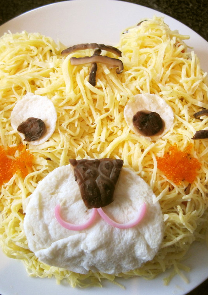 虎さんケーキちらし寿司-レシピのメイン写真