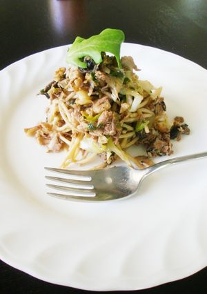 パパっとキャベツとツナのパスタ-レシピのメイン写真