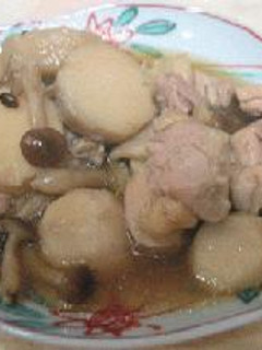 里芋と鶏としめじの煮物-レシピのメイン写真