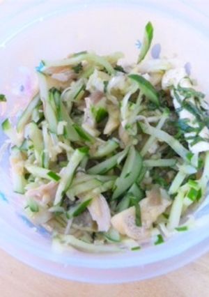 たたきのたれで☆さっぱり和え物-レシピのメイン写真