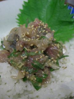 簡単!アジのたたき丼☆-レシピのメイン写真