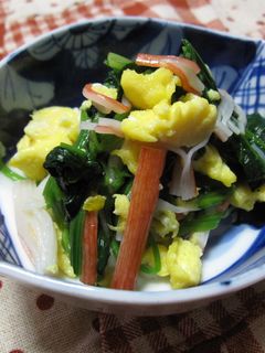 白だしで☆ウチのほうれん草のおひたし-レシピのメイン写真
