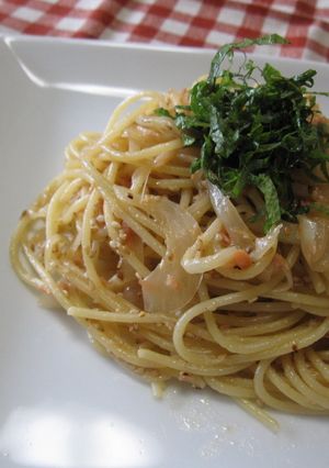 鮭フレ✿わさマヨ✿パスタ-レシピのメイン写真
