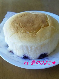ブルーベリー入り★スフレチーズケーキ-レシピのメイン写真