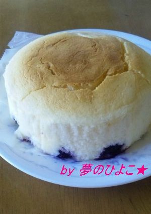 ブルーベリー入り★スフレチーズケーキ-レシピのメイン写真