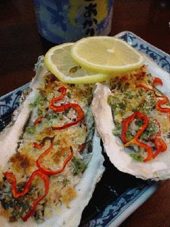 殻付牡蠣の「ポテチ・パン粉焼き」-レシピのメイン写真