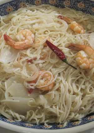 ナンプラーがなくてもタイ風焼きそうめん-レシピのメイン写真
