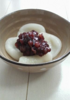 白玉ぜんざい-レシピのメイン写真