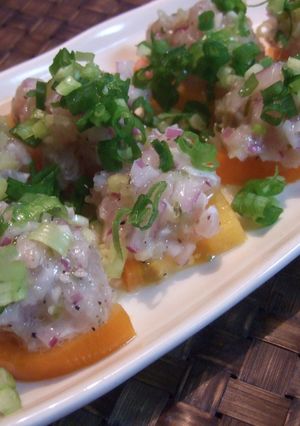 マグロのタルタル風-レシピのメイン写真