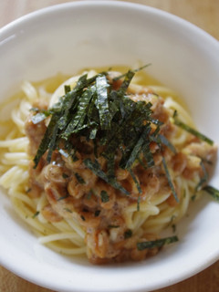大根おろしで、ふわっと納豆パスタ-レシピのメイン写真