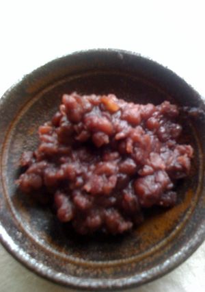 おいしい粒あん♪英国から♪-レシピのメイン写真