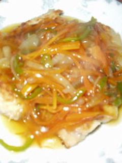サバの野菜甘酢あんかけ-レシピのメイン写真