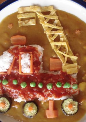 憧れのはしご車カレー-レシピのメイン写真